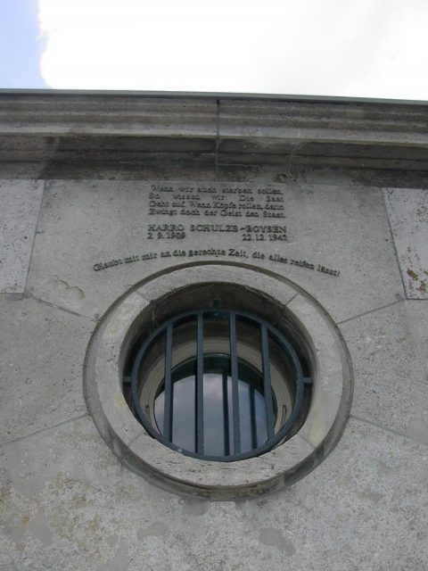 Memorial to Harro Schulze-Boysen, Niederkirchnerstrasse, Berlin