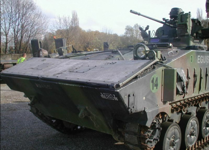 AMX 10P 87. Photo: Rama CC BY-SA 2.0
