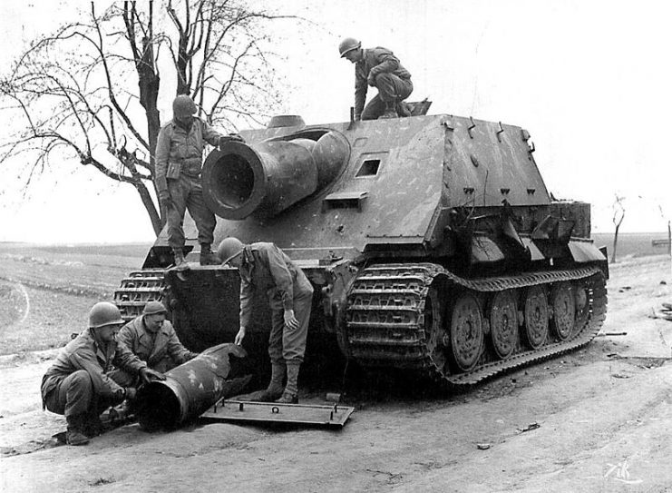 Sturmtiger captured by US Army (April 1945)