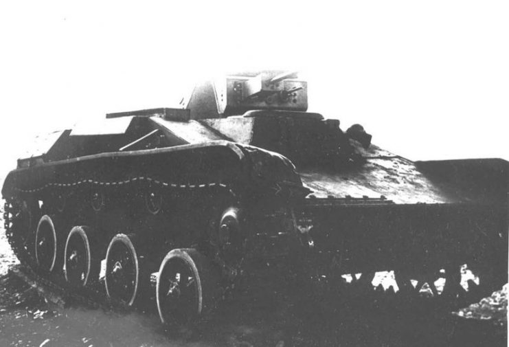 The T-60 tank, Malyutka