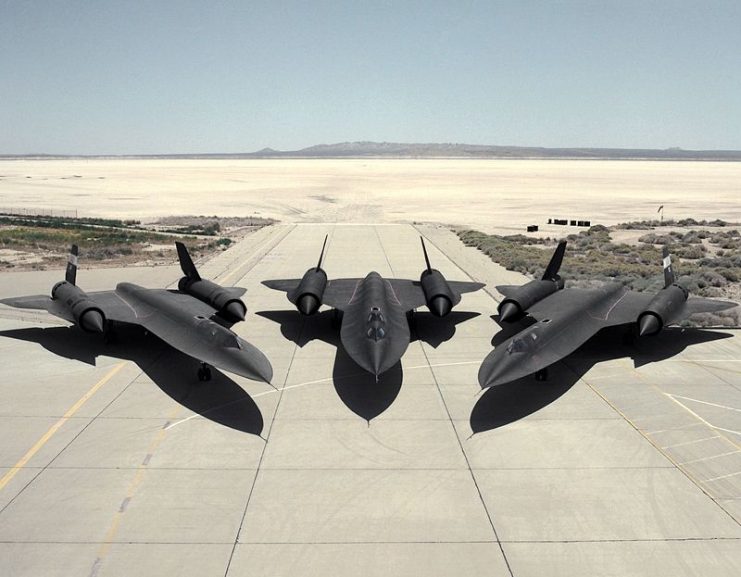 The Lockheed SR-71.Photo: James (Jim) Gordon CC BY 2.0