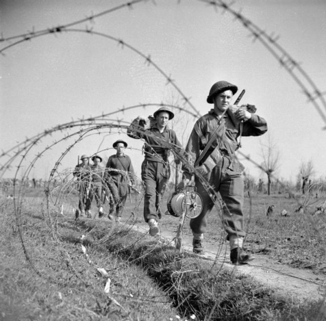 British Army in Italy, 1945