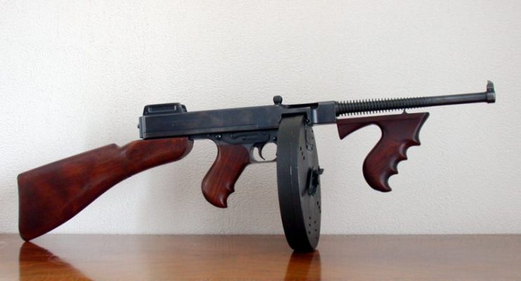 Thompson 1921 SMG.Photo: Hmaag CC BY-SA 3.0