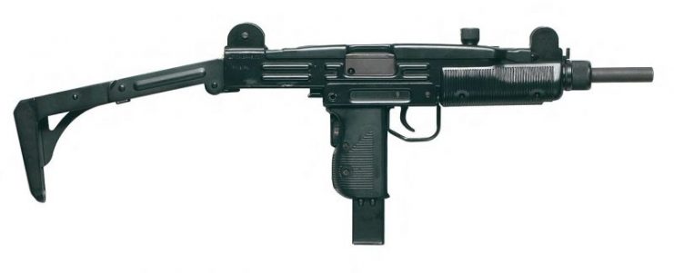 Uzi with folding stock