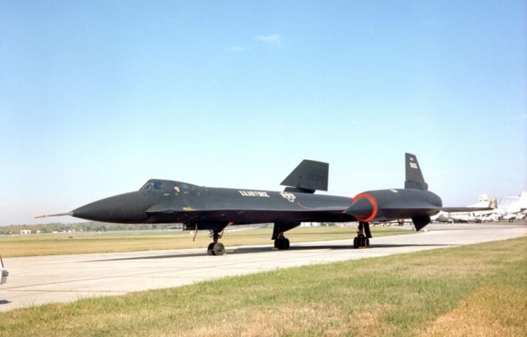 Lockheed YF-12A at the National Museum of the United States Air Force. (U.S. Air Force photo)