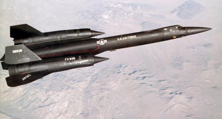 Lockheed YF-12A. (U.S. Air Force photo)