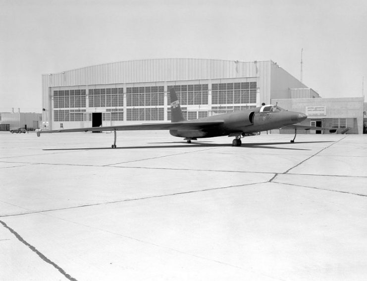 U-2 Spy Plane With Fictitious NASA Markings