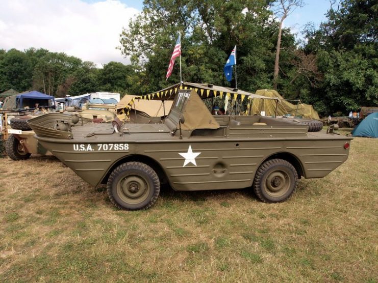 Ford GPA Amphibious Jeep.