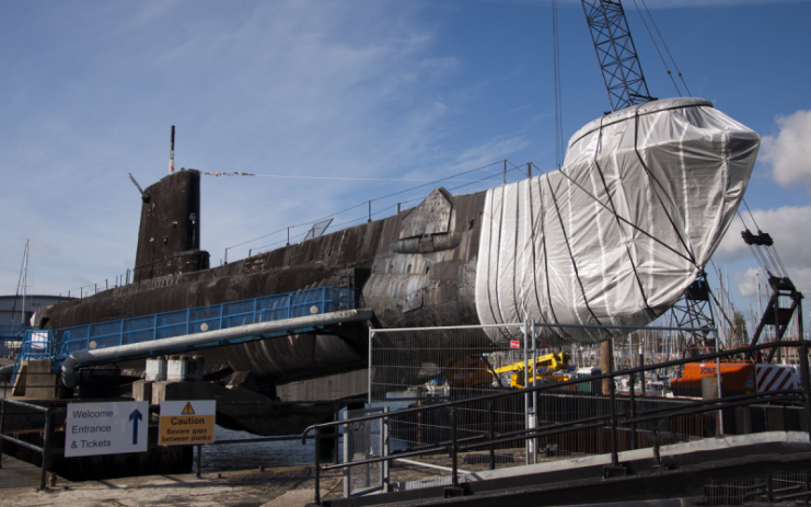 HMS Alliance in het Royal Navy Submarine Museum te Gosport, Engeland. Photo: Paul Hermans / CC BY-SA 3.0