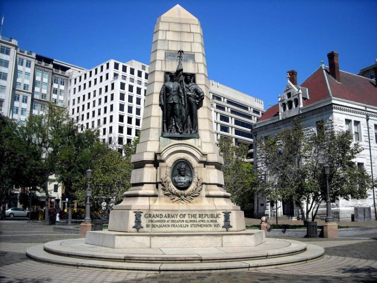 The Grand Army of the Republic Memorial (G.A.R. Memorial). Photo: AgnosticPreachersKid / CC BY-SA 3.0.