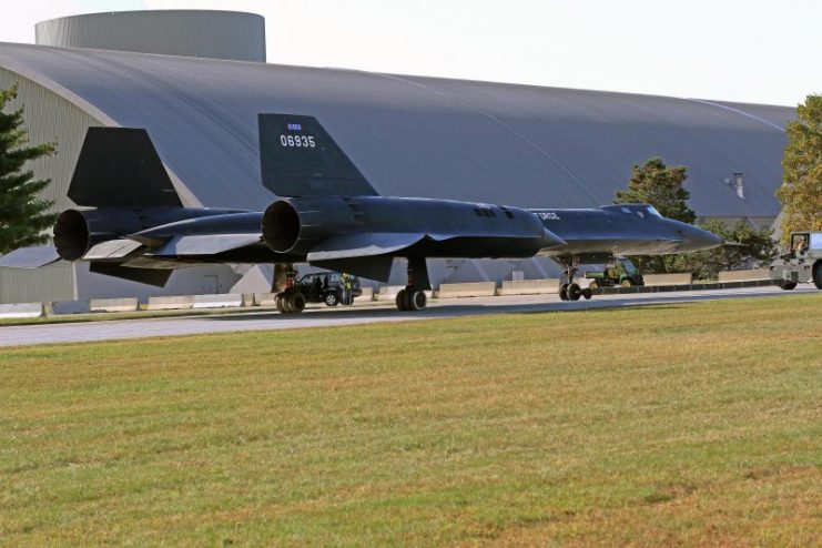 Lockheed YF-12A. (U.S. Air Force photo by Don Popp)