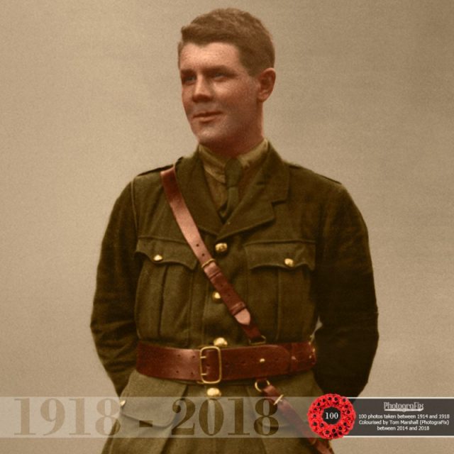 17. Second Lieutenant Albert Charles Fricker of the 10th Bn. East Yorkshire Regiment (Hull Pals). 