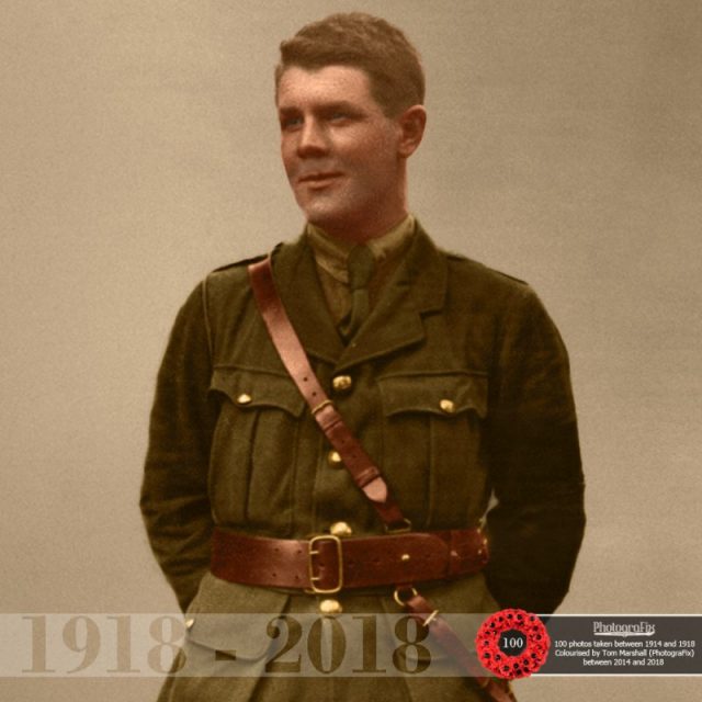 17. Second Lieutenant Albert Charles Fricker of the 10th Bn. East Yorkshire Regiment (Hull Pals).