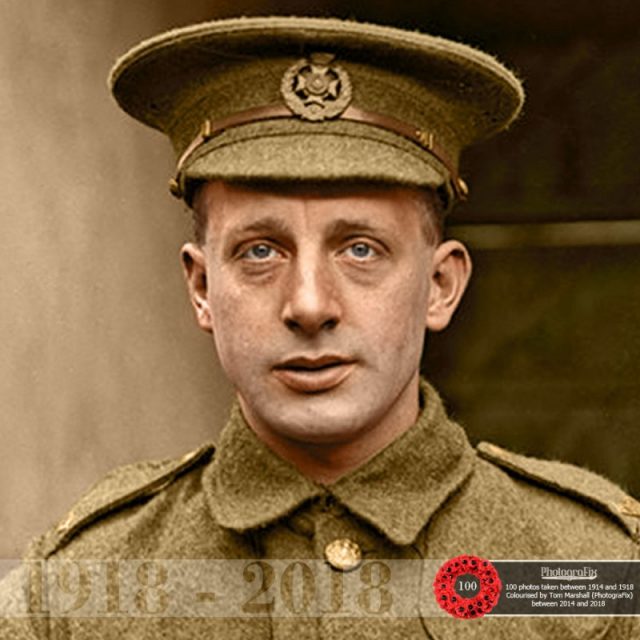 28. An unknown soldier, photographed at Vignacourt, France. Original image courtesy of Ross Coulthart, author of ‘The Lost Tommies’ & The Kerry Stokes Collection – Louis & Antoinette Thuillier.