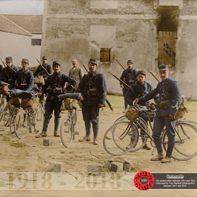 36. French cyclists, the back cover image of Colin Kirsch’s book ‘Bad Teeth No Bar’, published by Uniform Press.