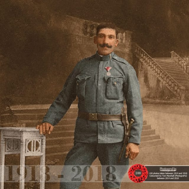 51. 6’ 7” ‘giant’ of the Austro Hungarian army, Corporal Istvan Kovacs served 2 years in Vienna as bodyguard of Franz Joseph I, Emperor of Austria and King of Hungary.