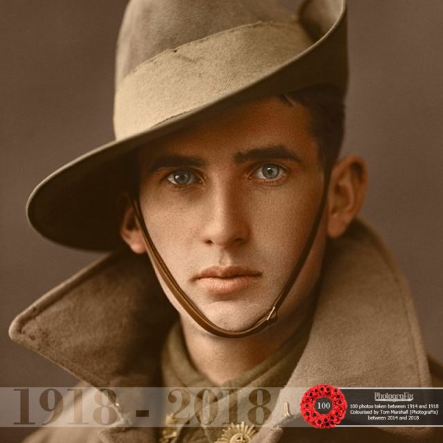 53. An unknown Australian soldier.