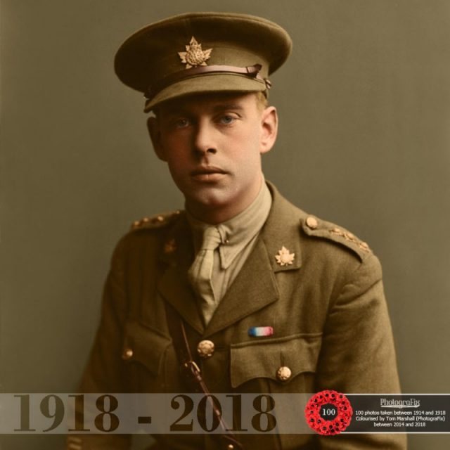 59. Harry Colebourn was born in Birmingham in 1887 and moved to Canada when he was 18, eventually moving to Winnipeg, Manitoba.