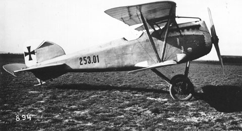 Albatros D.III (Oeffag) series 253, with later production rounded nose