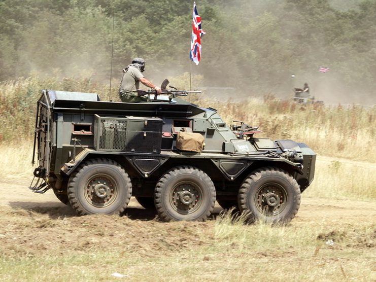 Alvis Saracen at the War and Peace show 2010.