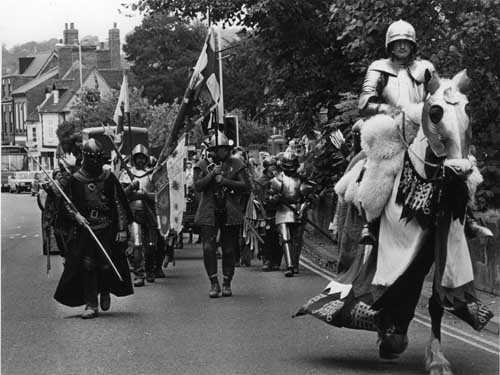 Battle of Bosworth Field re-enactment. Photo: Newport History Society / CC BY-SA 2.0