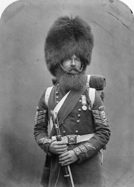 Colour Sergeant William McGregor, Scots Fusilier Guards.