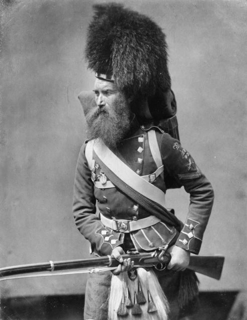 Colour Sergeant William Gardner, 42nd Royal Highlanders.