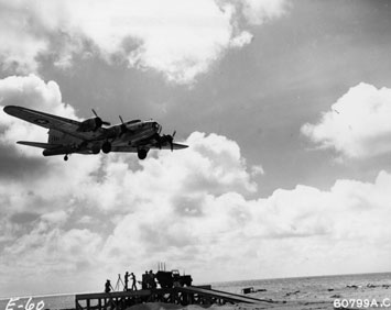 Drone B-17 used as a guided missile during World War II