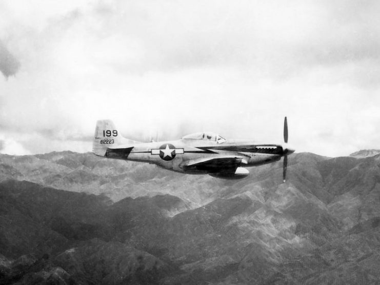 Mustang P-51 (F-6K-10-NT “199” 44-12223).