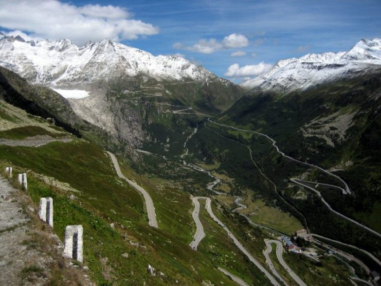 Swiss Alps: Furka Pass. Photo: Cooper.ch – CC BY 2.5
