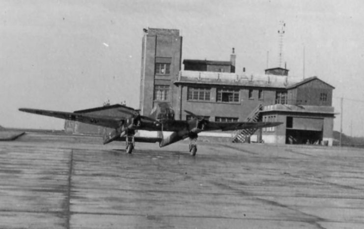 Fw 189 Uhu Lesquin airfield near Lille