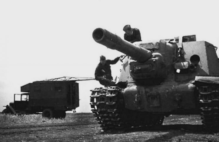 ISU-152 of the 2nd Ukrainian Front