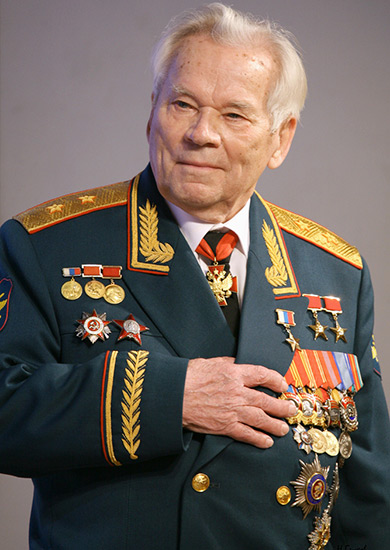 Mihail Kalashnikov. Photo: Mil.ru / CC BY 4.0