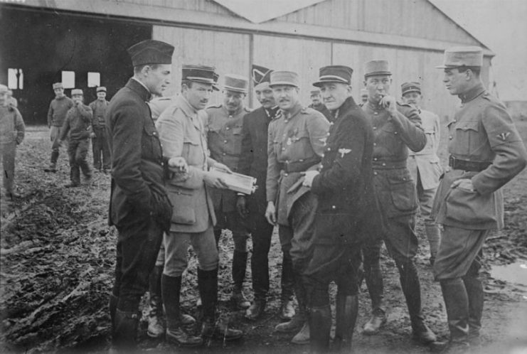 Lafayette Escadrille pilots.