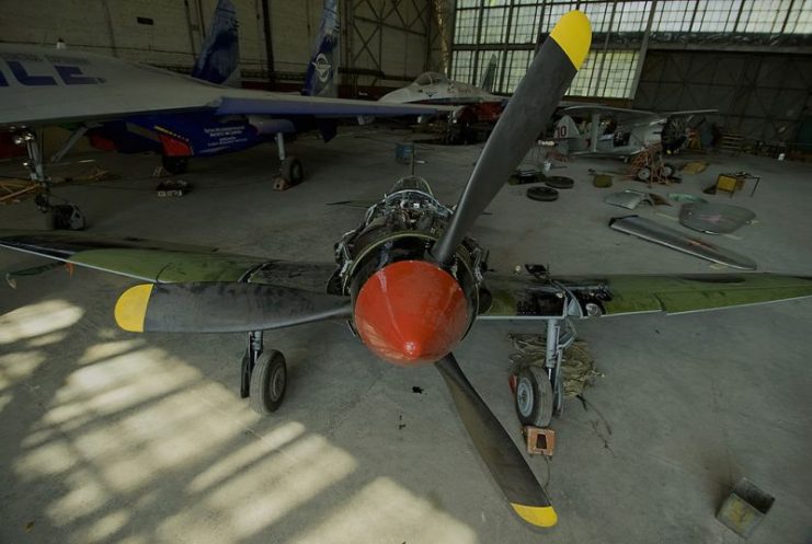Mig-3 in hangar. Photo: Aleksandr Markin CC BY-SA 2.0