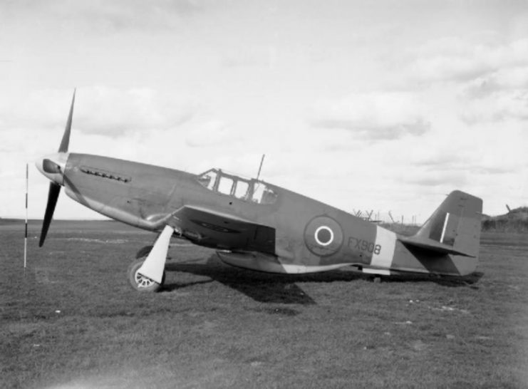 A Royal Air Force North American Mustang Mk III.