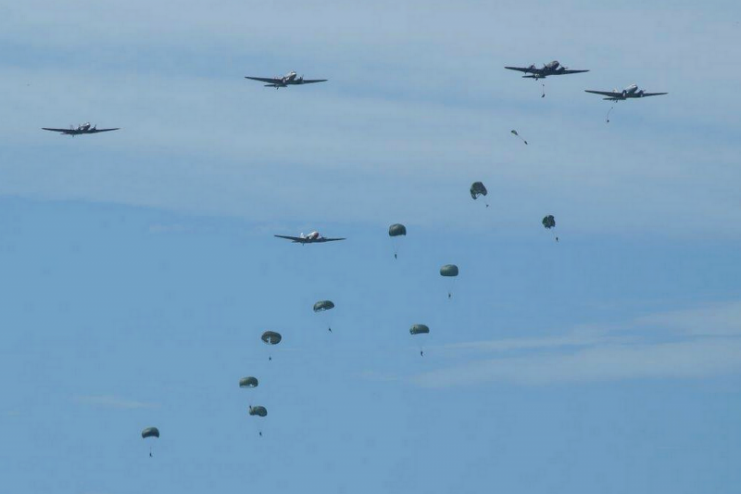 Normandy Drop. Photo by Robert Mathysen