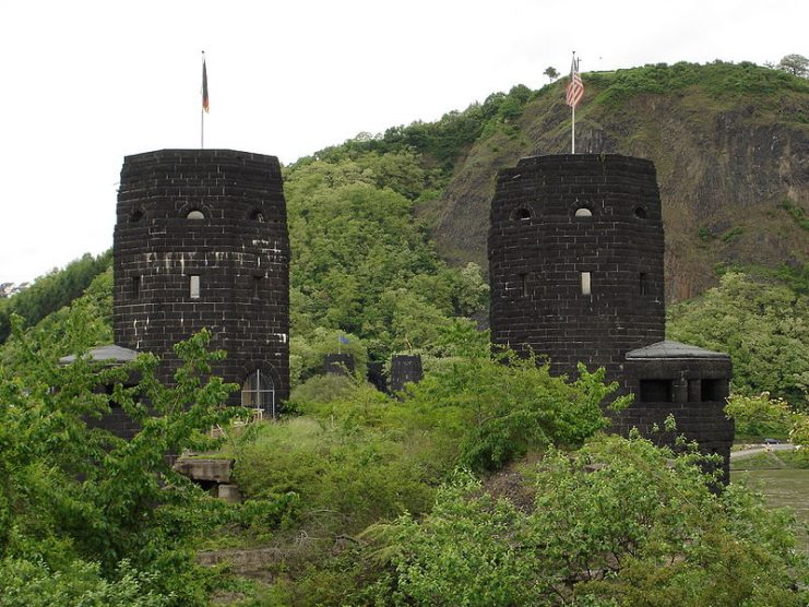 The remains of the Ludendorff Bridge.Photo: KnightLago CC BY-SA 3.0