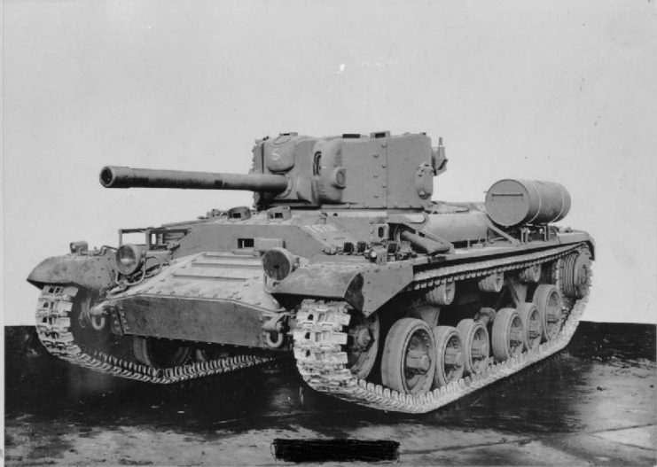 The Valentine IX. This was armed with the QF 6-Pounder gun with many of these being sent to Russia under Lend Lease