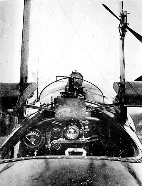 Triplane cockpit.