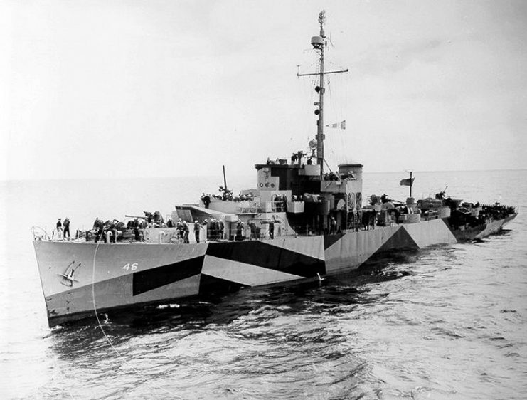 USS Bisbee (PF-46), served also in the Soviet Navy as EK-17 (1945-1949)