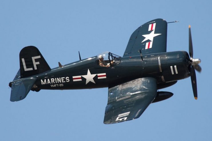 Vought F4U Corsair. Photo: Gerry Metzler / CC BY-SA 2.0