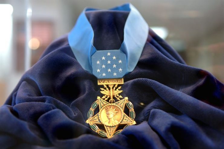 The highest military decoration awarded by the United States government