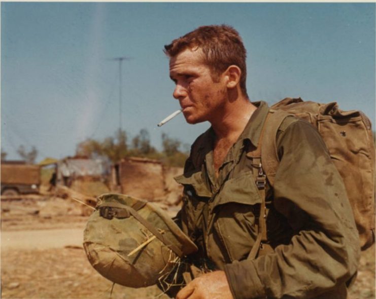 Soldier in Vietnam