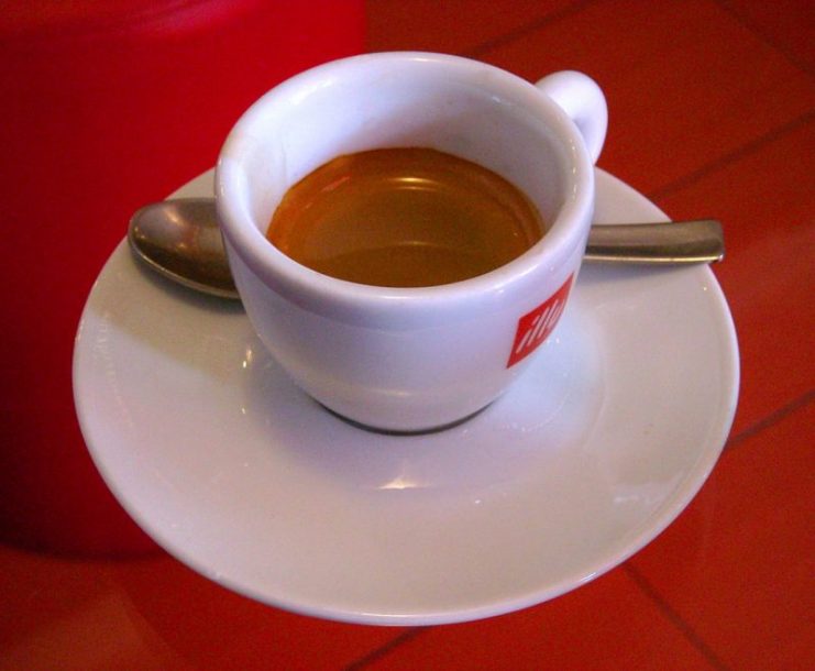 Italian espresso coffee. Lemone / CC BY-SA 4.0
