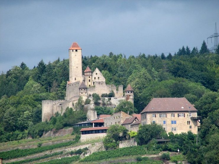 Hornberg Castle(Burg Hornberg). Photo: AlterVista – CC BY-SA 2.0 de