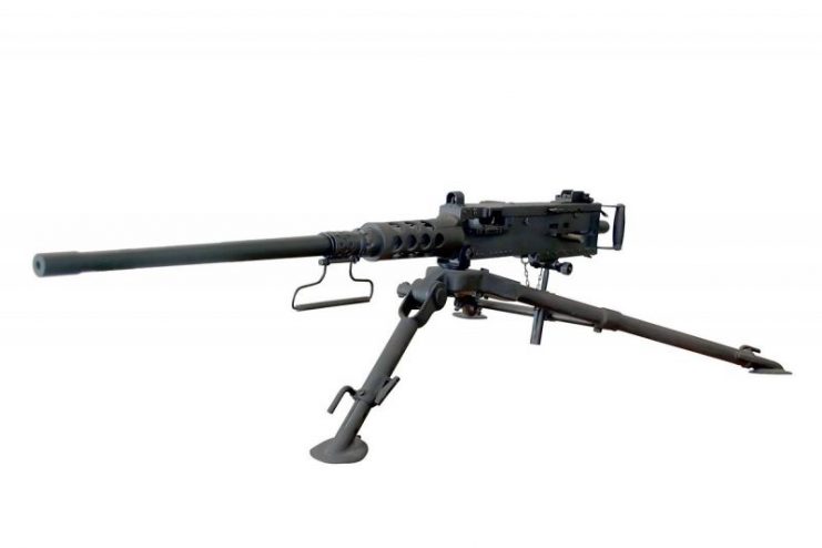 M2 Browning heavy machine gun. Photo: Rama – CC BY-SA 2.0 fr