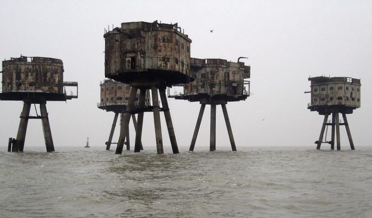 The Strange Looking Maunsell Sea Forts of WW2 | War History Online
