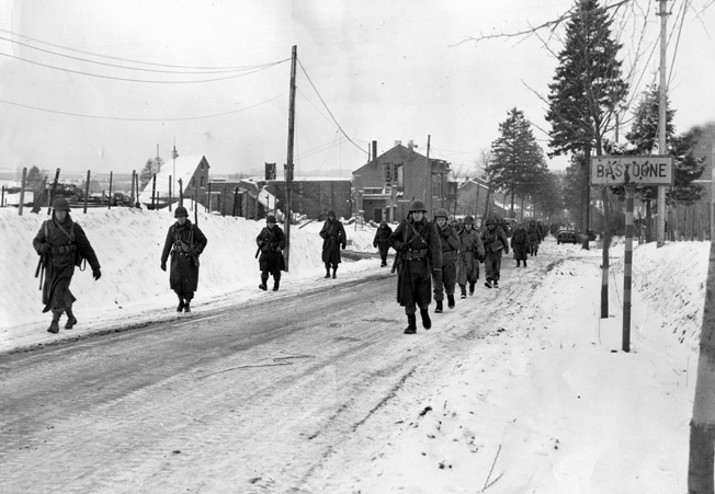 Three days before Christmas, the 101st Airborne Division, surrounded at Bastogne, Belgium
