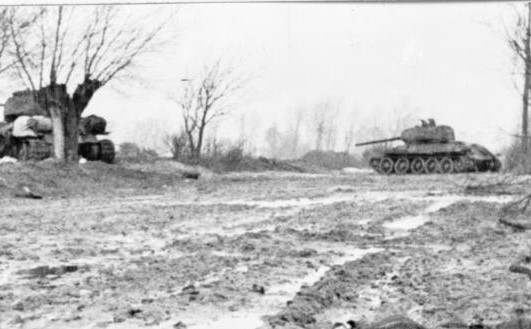 Destroyed tanks in southern Pomerania, 20 February 1945 Bundesarchiv, Bild 183-J28733 / Ellerbrock / CC-BY-SA 3.0